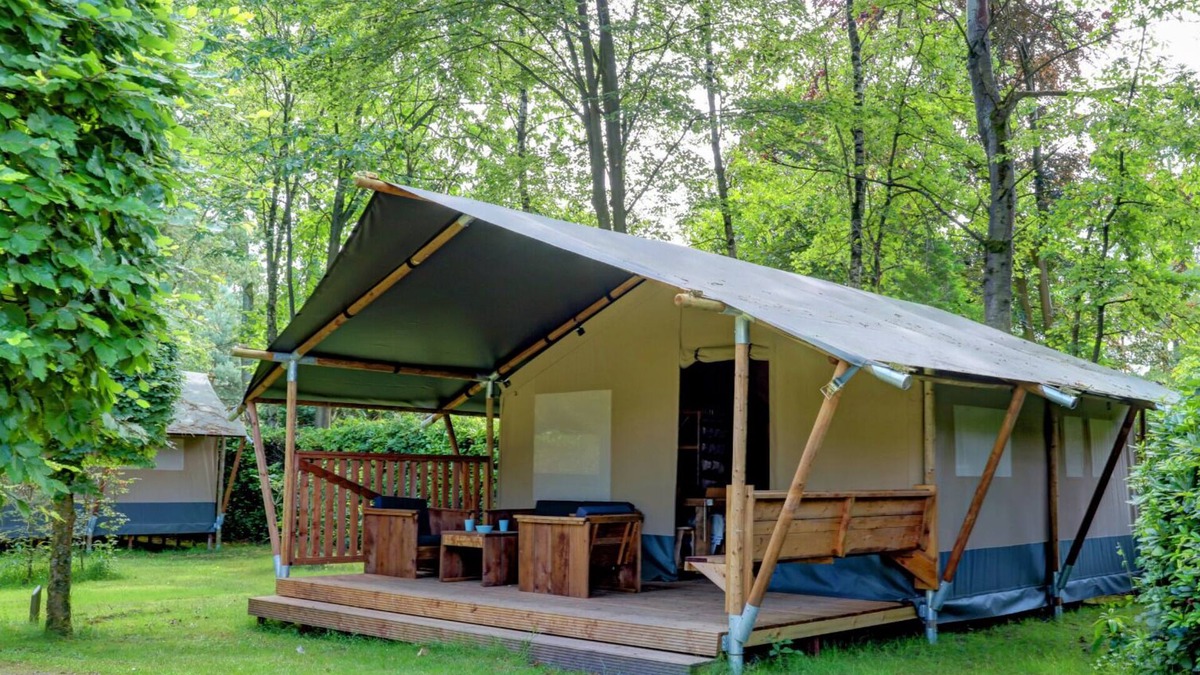 Lichtaart Resort | Safari Tenten met Sanitair 4 personen
