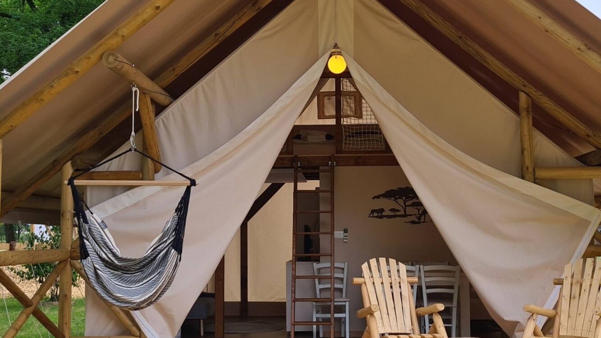 Falkenberg Apartment | Safarizelt Kion am Kiebitzer See
