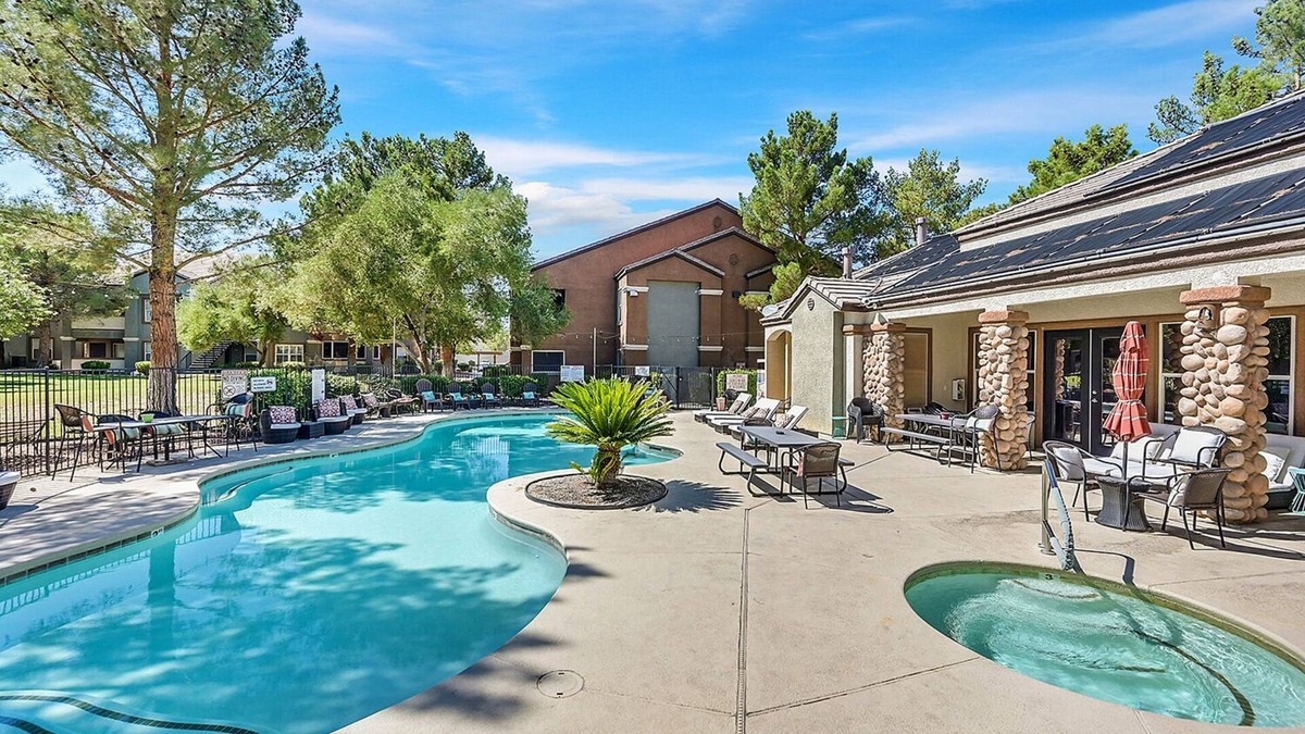 Silverado Ranch Condo | Safe Privately gated fully furnished 1 bedroom, 1 bath, Condo in prime location!