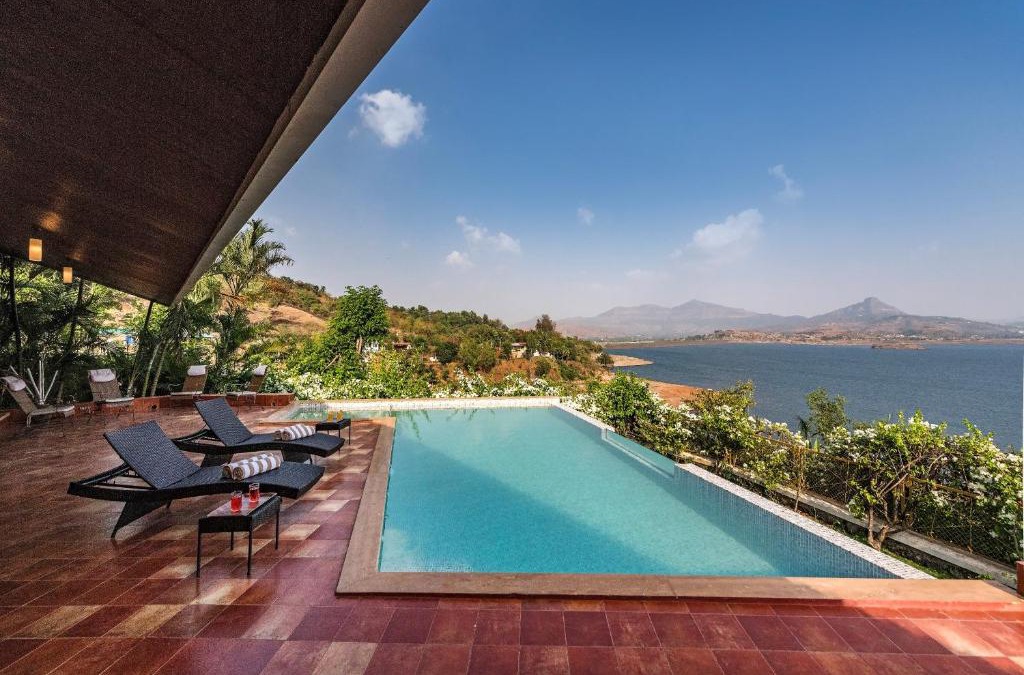 Kadadhe Villa | SaffronStays Shambhala Lakeside-Infinity Pool Villa in Pawna