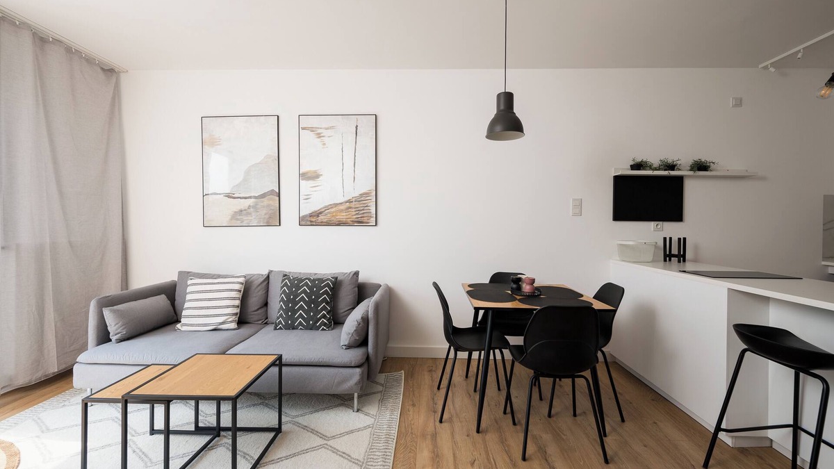 Bialoleka Apartment | Sage Green Stylish Apartment