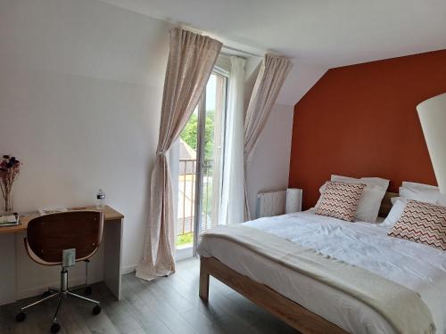 Nantes Erdre Bed & Breakfast | Saint Jo Verte, chambre d' hôte Quartier Beaujoire Parc des expositions Parc Floral