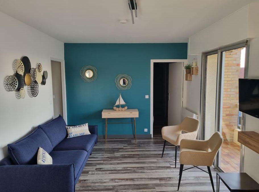 Sainte-Cecile-Plage Apartment | Sainte Cécile: appartement 2ch 6/7 pers