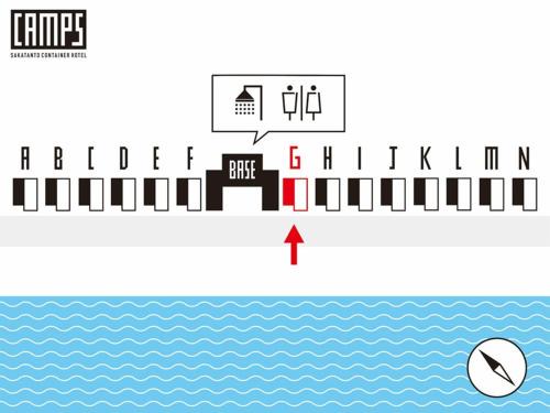 Sakata Hotel | ＳＡＫＡＴＡＮＴＯ Ｃｏｎｔａｉｎｅｒ Ｈｏｔｅｌ ＣＡＭＰＳ - Vacation STAY 93786v