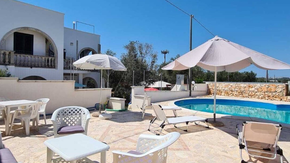 Tiggiano Apartment | Salentiggiano Villa Ulivo With Swimming Pool: YELLOW TWO-ROOM APARTMENT 2/4 beds