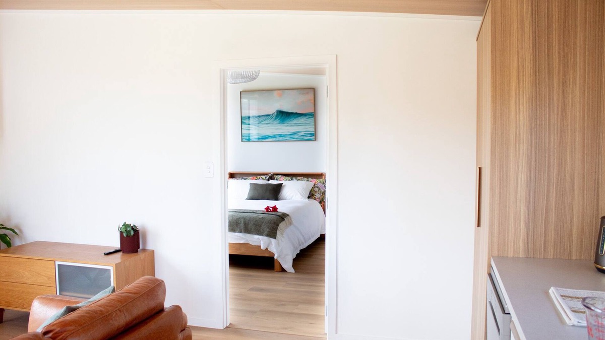 Wainui House | Salt Guesthouse-relax & unwind in this beautiful space. Rural feel, ocean close.