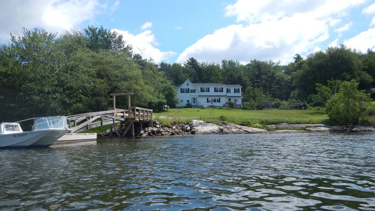 West Southport Other | Saltwater farmhouse on 2+ acres of waterfront with private dock