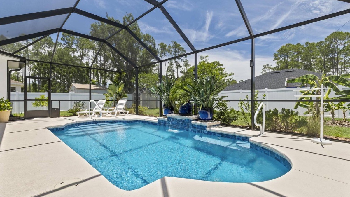 Palm Coast House | Salty Reef Pool Home | Close To Golf Course & Flagler Beach | Palm Coast | Dog Friendly