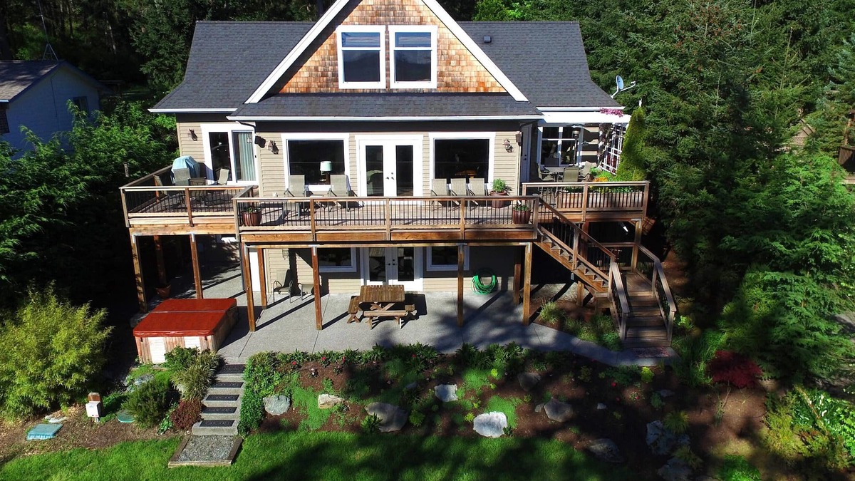 Anacortes House | San Juan Island Get-Away on Guemes Island With A Seven Minute Ferry Ride