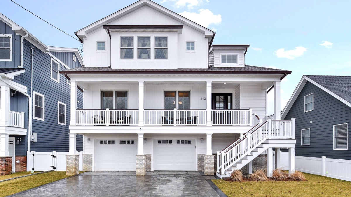 Point Pleasant Beach House | SAN113 | Incredible 5BR 4.5ba luxe home w/no detail overlooked! Pool, Pets, Stair lift & more!