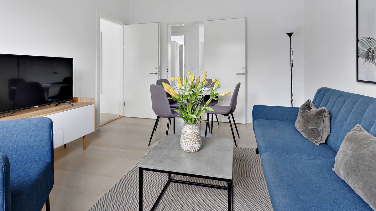 Roskilde Apartment | Sanders Fjord 3 - Rokilde City Center 1-Bdr. Apt.