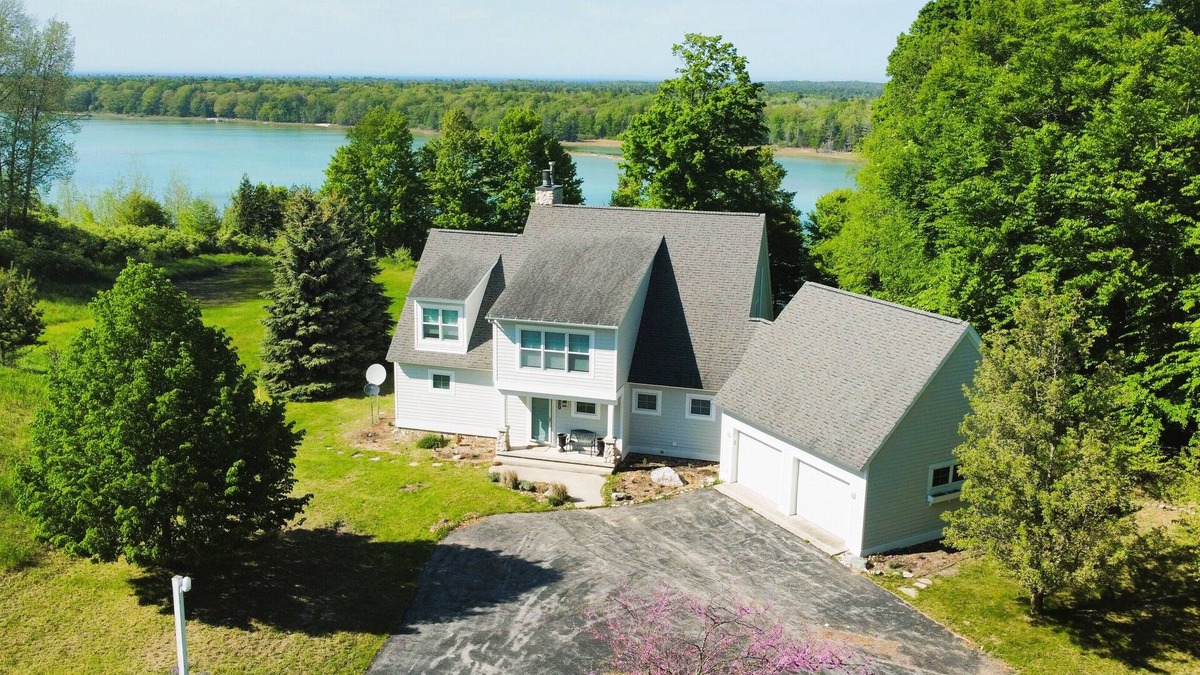 Lake Township House | Sandhill House - Large and Spectacular Lakefront Home with Water Toys!