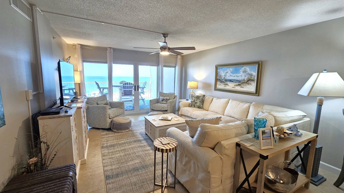 Ono Island Condo | Sandy Key 211: 3 BR/2 BA Perdido Key, FL Beachfront Condo, On-Site Rental Office, Sleeps 8