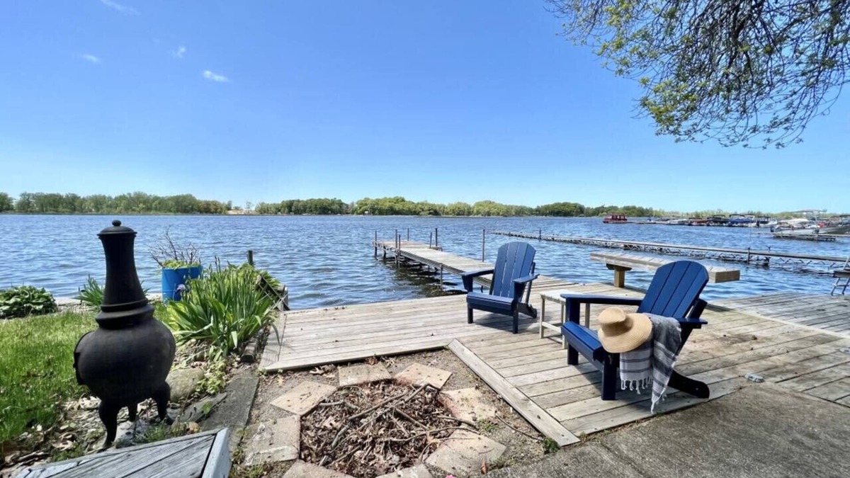 Pulaski House | Sandy Pond LAKE HOUSE | Pets | Tiki Bar | Fire Pit