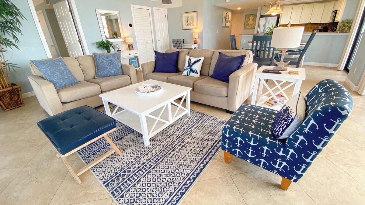 Punta Rassa Condo | Sanibel Harbour Resort 237: Experience the sunsets on this Waterfront wrap around lanai