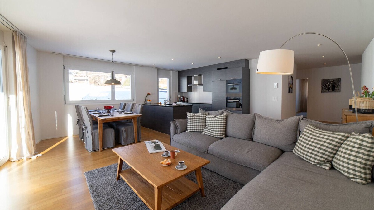 Wildhaus Apartment | Säntis 8-person holiday apartment with magnificent mountain views