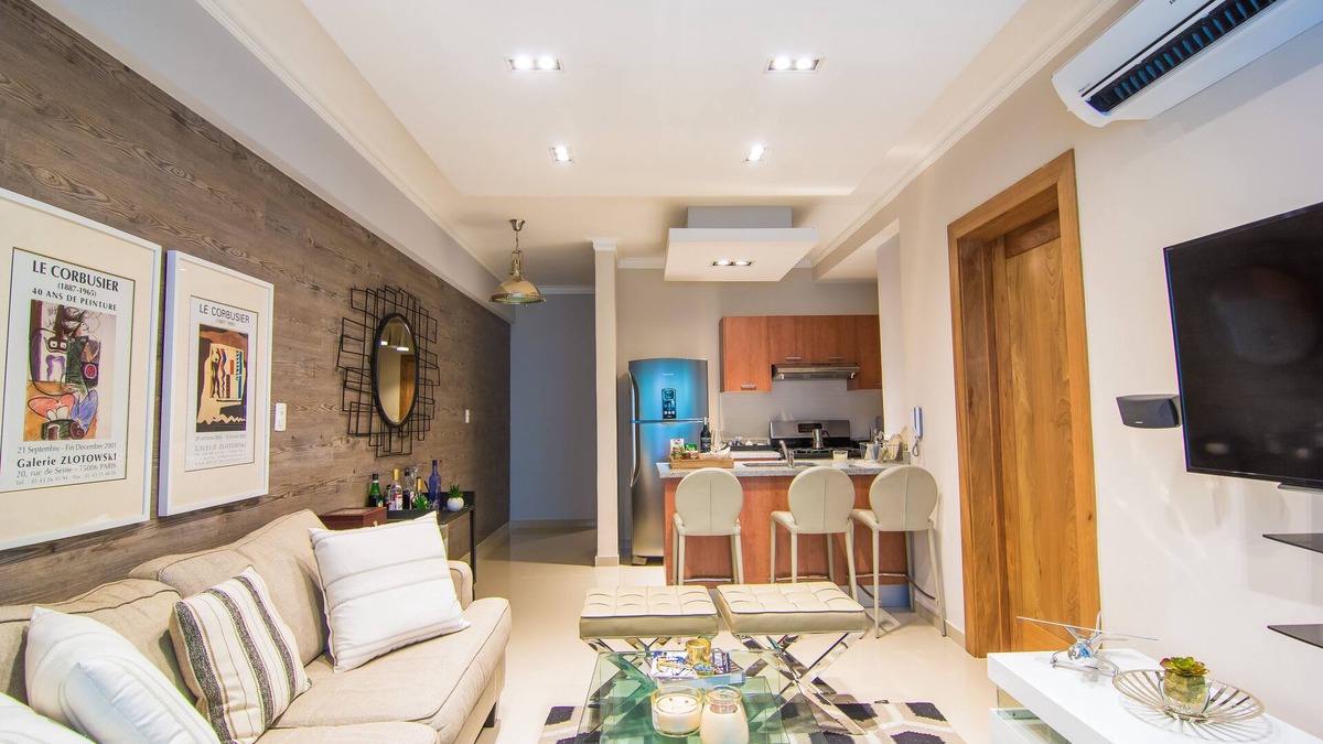 Downtown Santo Domingo Apartment | Santo Domingo Elegant Apartment + Free Parking and Gym ✔️