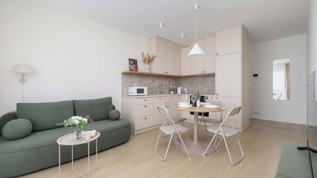 Podgorze Apartment | Saska 12D | Cozy Apartment | Parking