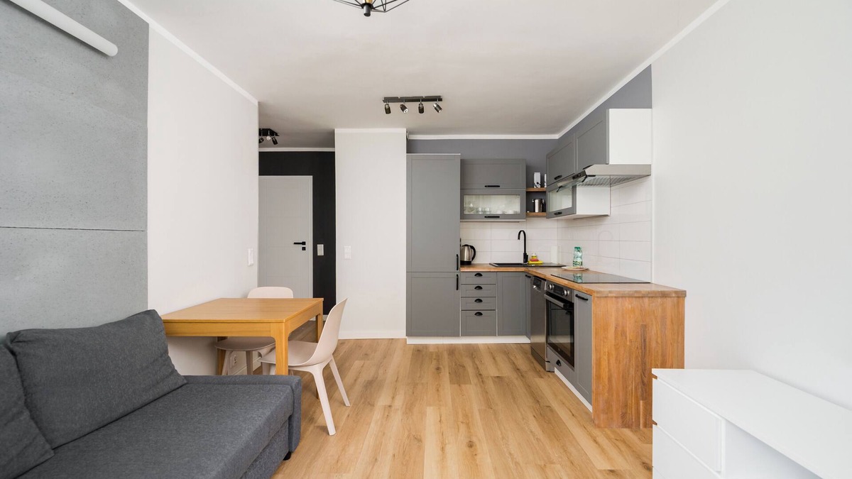 Saska Kepa Apartment | Saska Kępa Grey Harmony Apartment