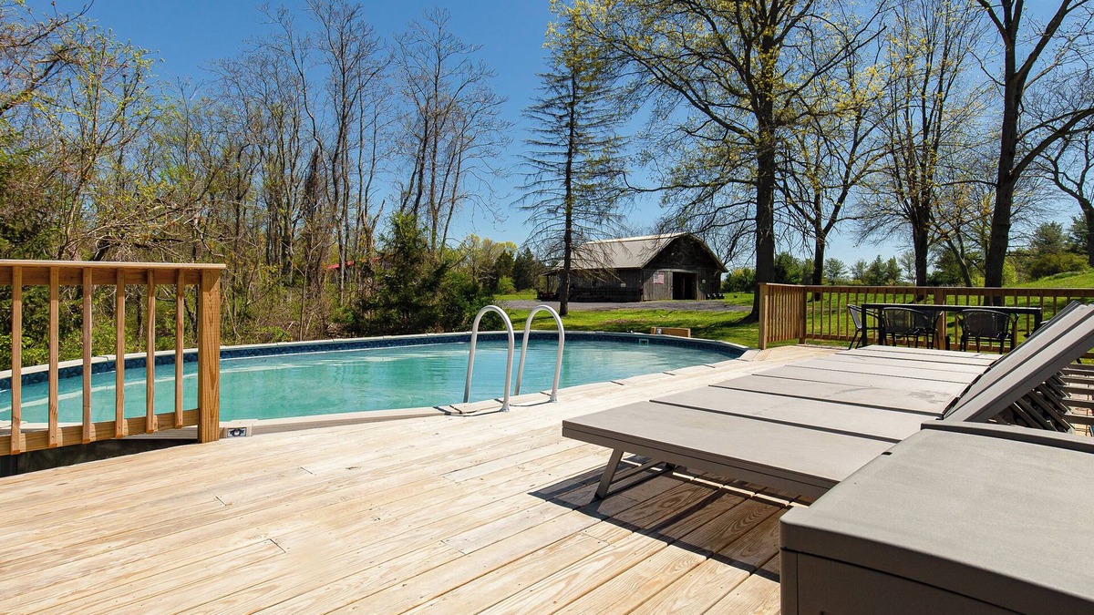 Saugerties House | Saugerties Manor: Family Friendly Home w/Fire Pit, Pool, Hot Tub, Close to Hunter Mtn
