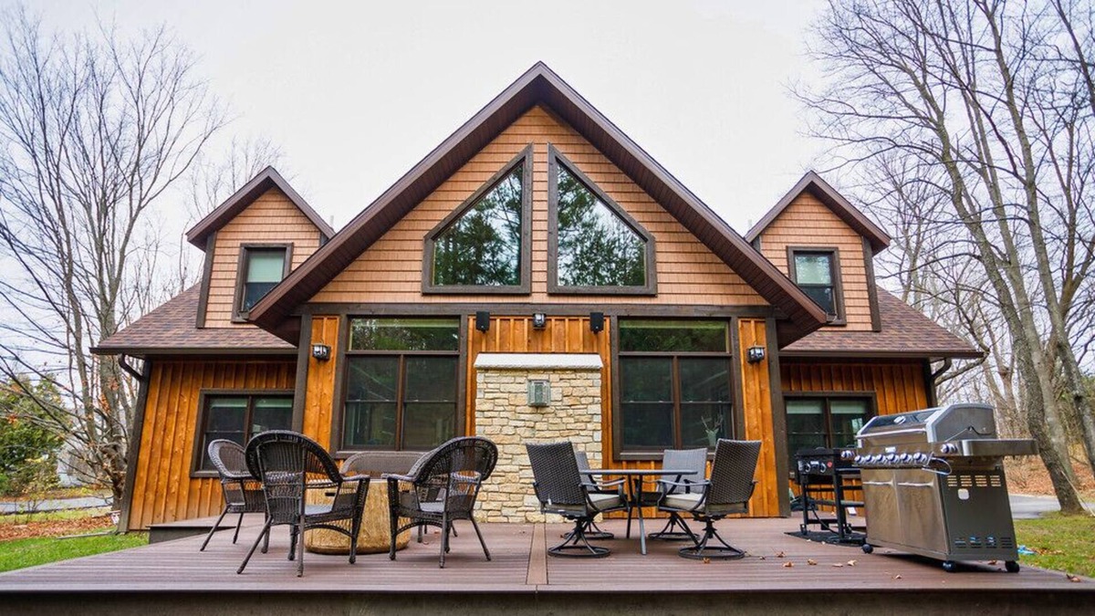 Egg Harbor Cabin | Sauna, Downtown Egg Harbor - Larsen Lodge