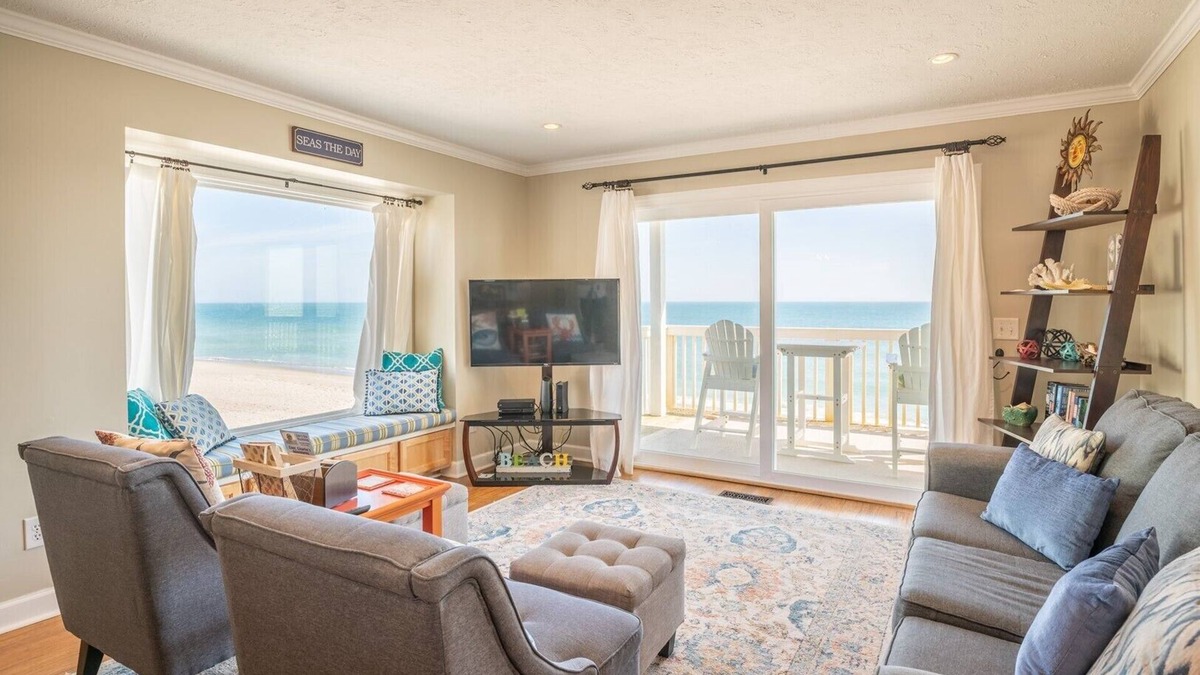 Kure Beach Condo | Save 10% on Summer Reservations! - Ocean Dunes 1701