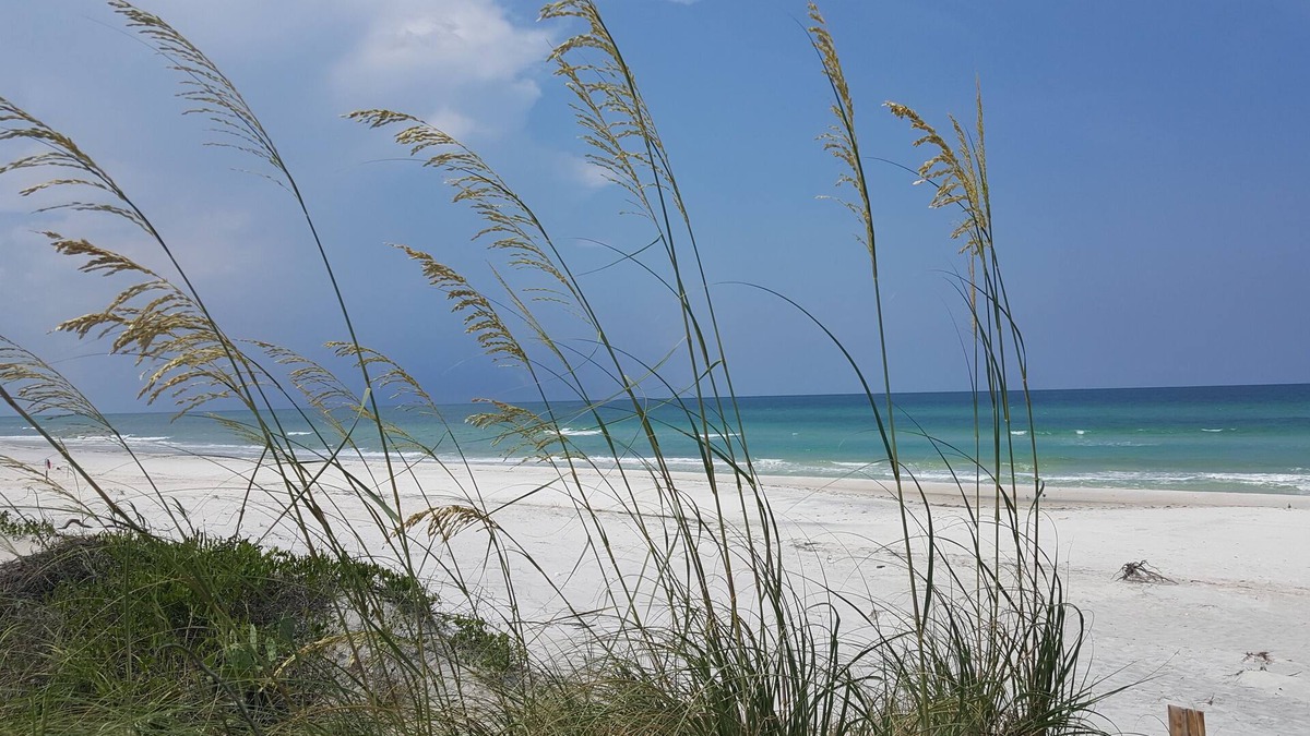 Cape San Blas RV Rental | Saylor's Sunset RV Lot Beautiful Gulf and Bayfront View w/Deeded Beach Access