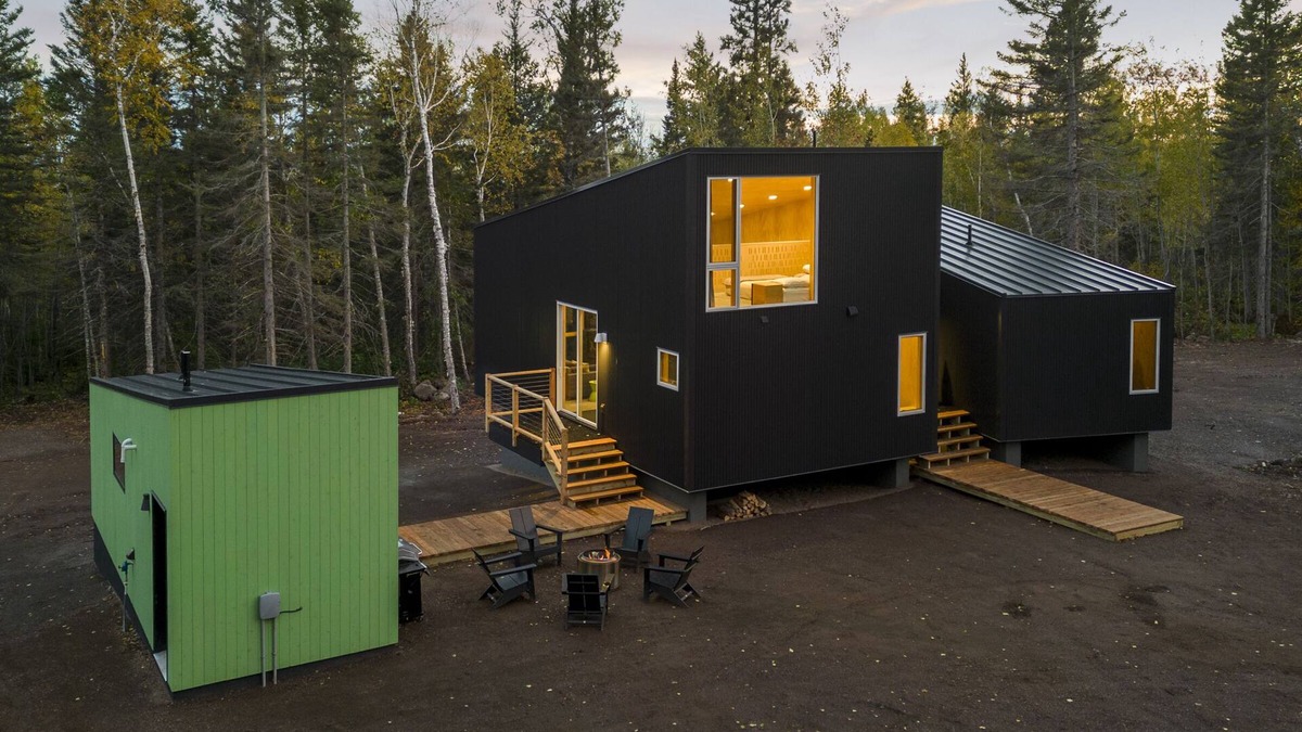 Lutsen Cabin | Scandinavian Chalet with Sauna Lutsen - Green