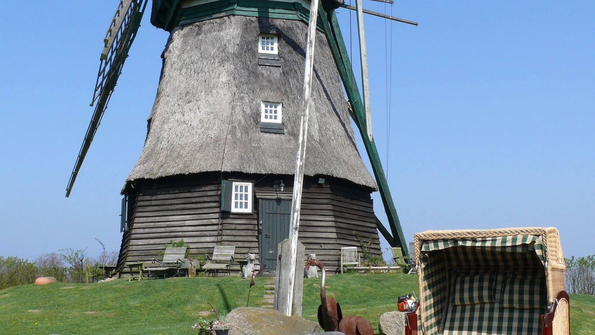 Wangels House | Schöne authentische Mühle nahe am Meer