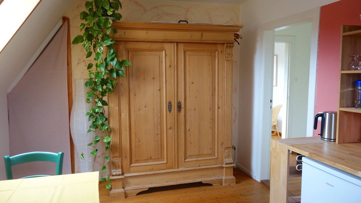 Ottersberg Apartment | Schöne kl. Wohnung in Ottersberg, Schlafzimmer , gr. Wohnküche, Bad
