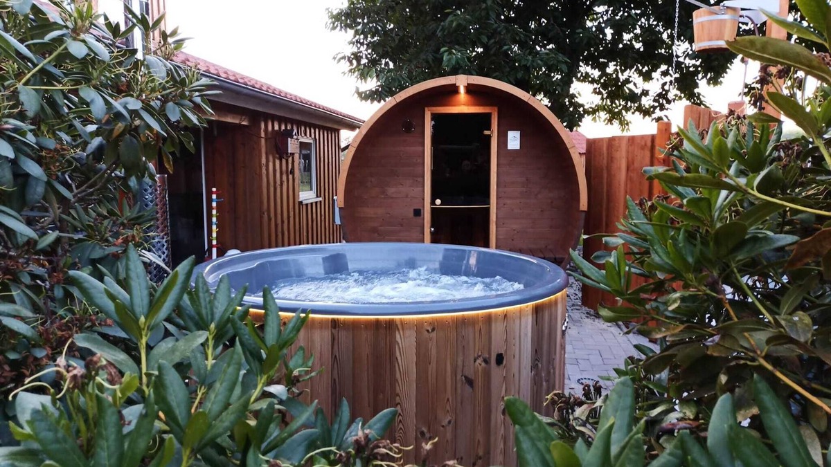 Henstedt House | Schönes Holzhaus mit Kleiner Wellnessoase in Ländlicher Idylle