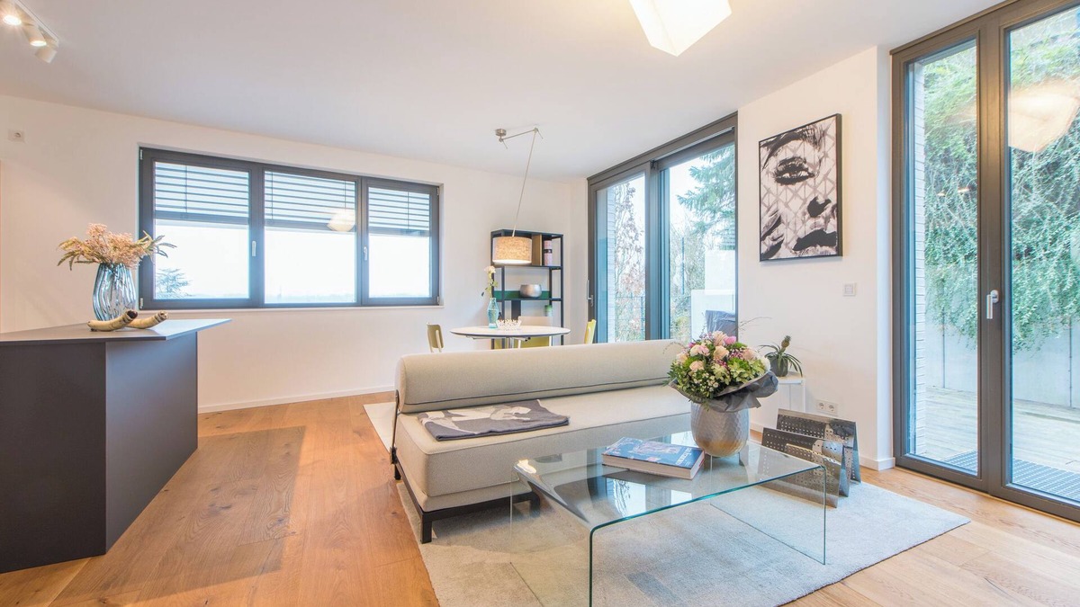 Heppenheim Apartment | Schlossberg Maisonette: Modern accommodation with a view for 4 people
