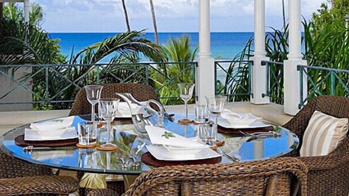 Schooner Bay Apartment | Schooner Bay 306 - Penthouse | Beach Front - Located in Fabulous St. Peter with House Cleaning Included