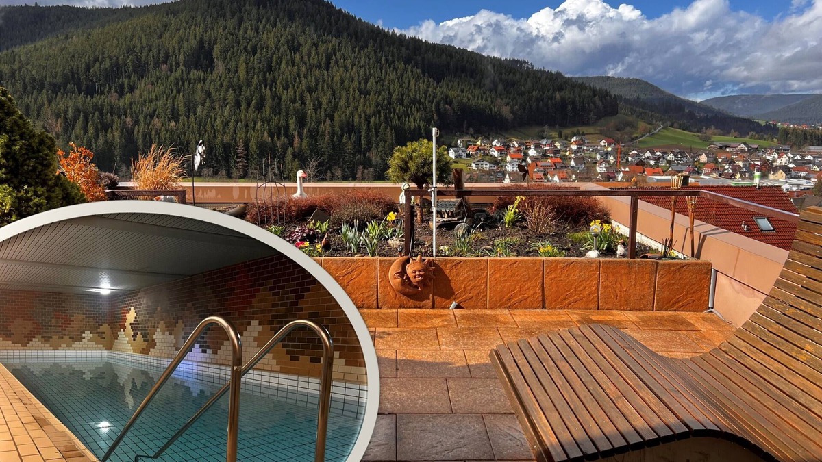 Klosterreichenbach Apartment | Schwarzwaldausblick Baiersbronn - Umweltfreundliche Entspannung mit Schwimmbad