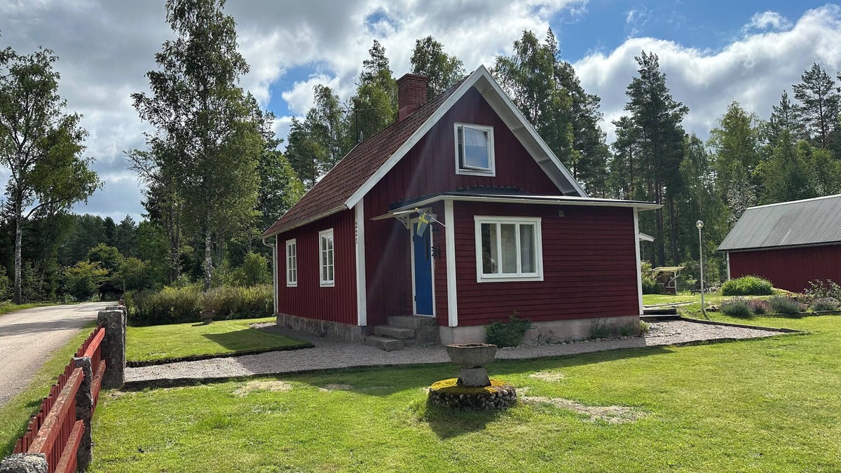 Emmaboda Apartment | Schwedenhaus in Alleinlage und Seenähe