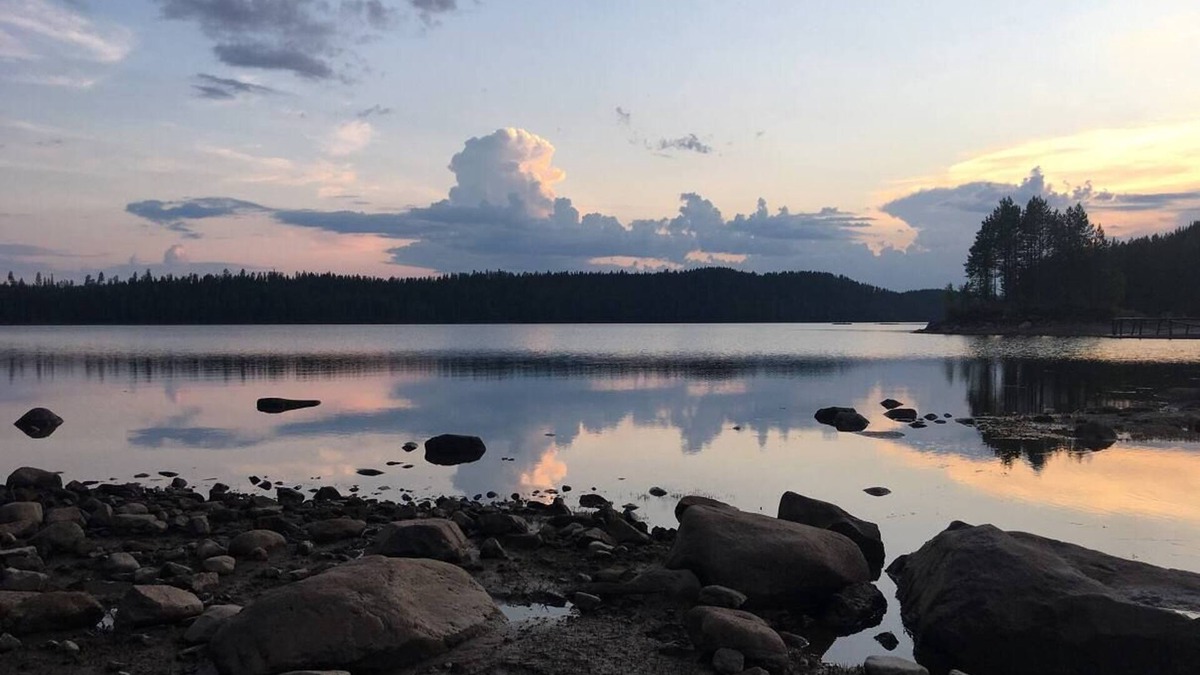 Jorn Other | Schwedisches Bauernhaus in Lappland Umgeben von Seen und Natur