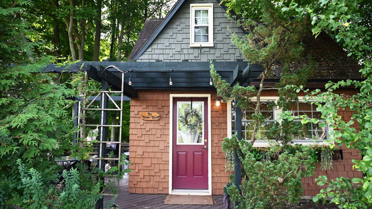 Caroline House | Scottland Yard Farm's Adorable Wee Hobbit House