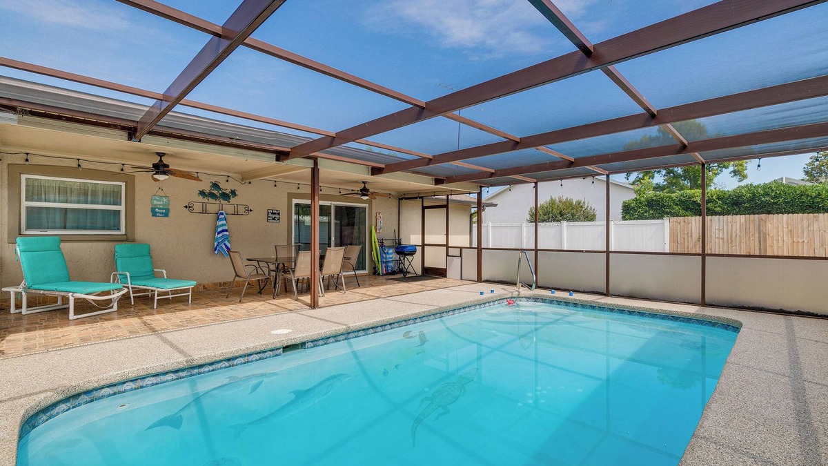 Spring Hill House | Screened Lanai & Heated Pool: Spring Hill Home