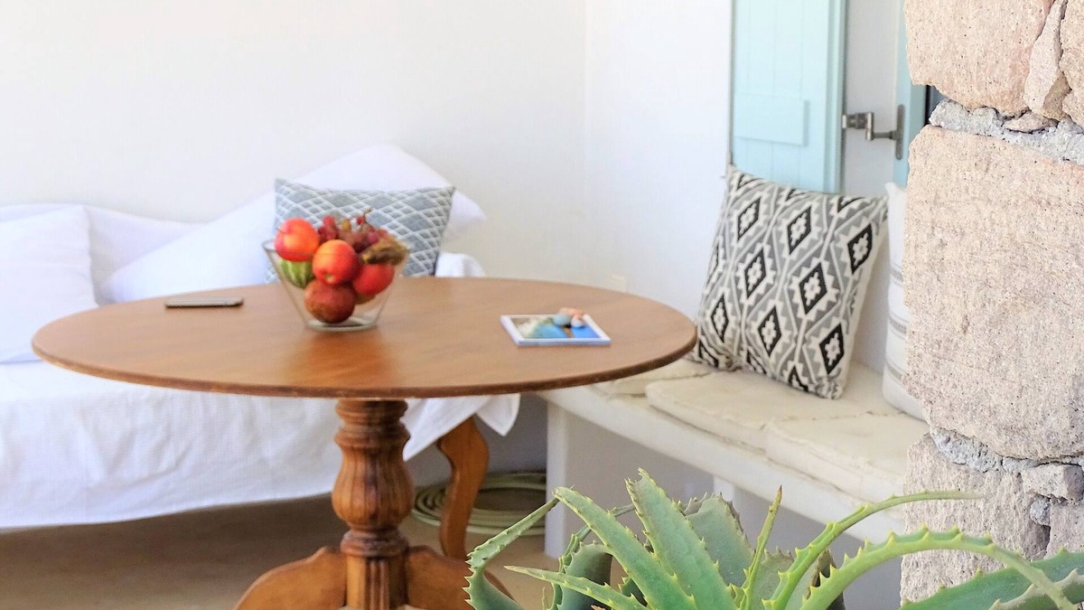 Mandrakia House | "Sea Blue" traditional cycladic residence with sea view terrace