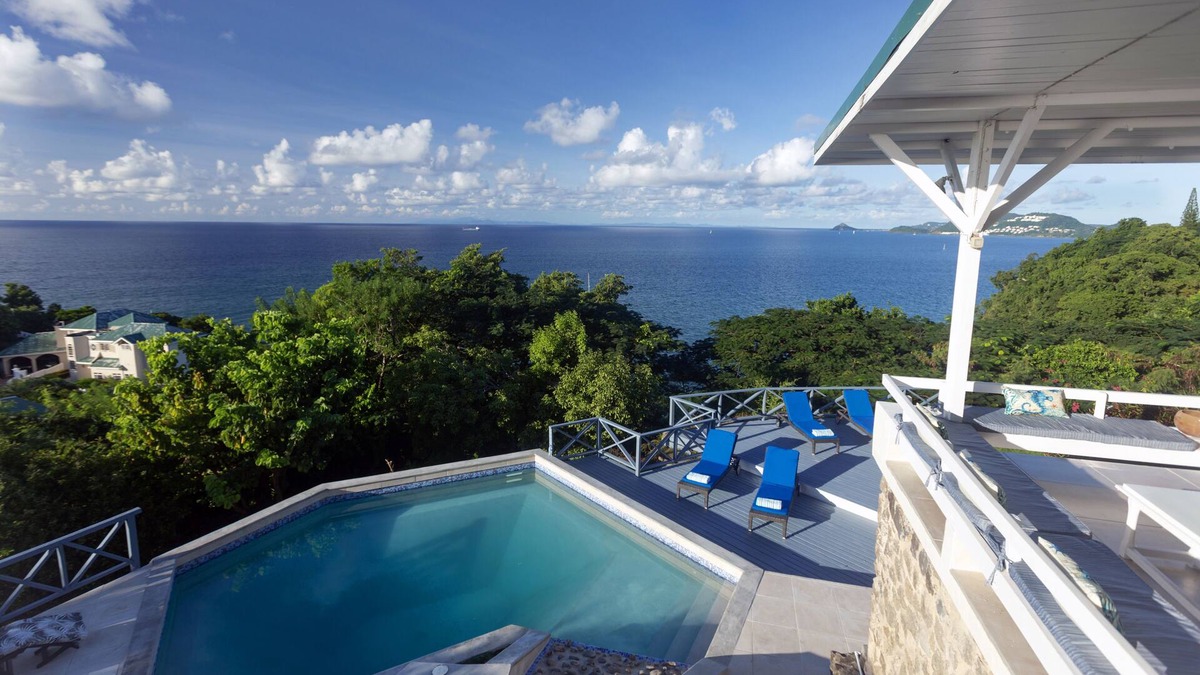 Vigie Villa | SEA CLIFF VILLA - A Stunning villa with Panoramic Sea Views & Incredible Sunsets