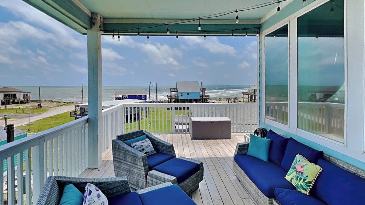 San Luis House | Sea Forever | Pet Friendly, Stunning Water Views, Game Room, Wet Bar + Fire Pit!