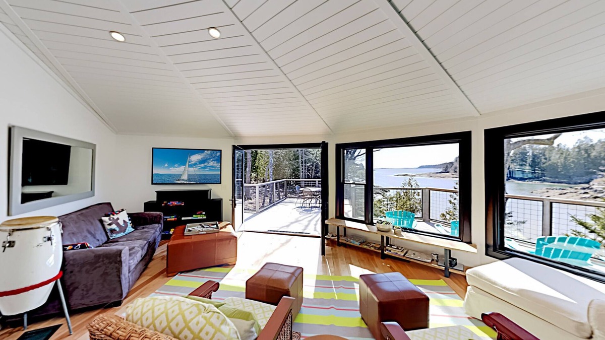 Sebascodegan Island House | Sea Forever! Waterfront, Seasonal dock, Pet friendly, 20 min to Bowdoin College