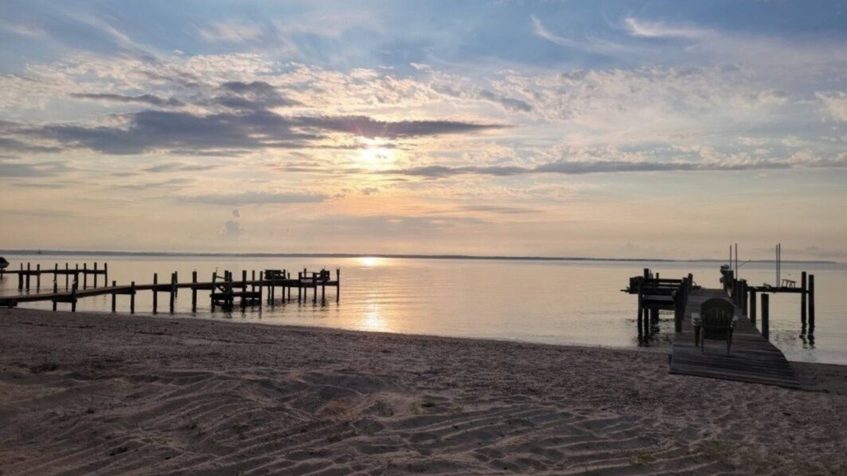Hague House | Sea Glass Beach House! Large sand beach, dock and hot tub! Pets welcome!