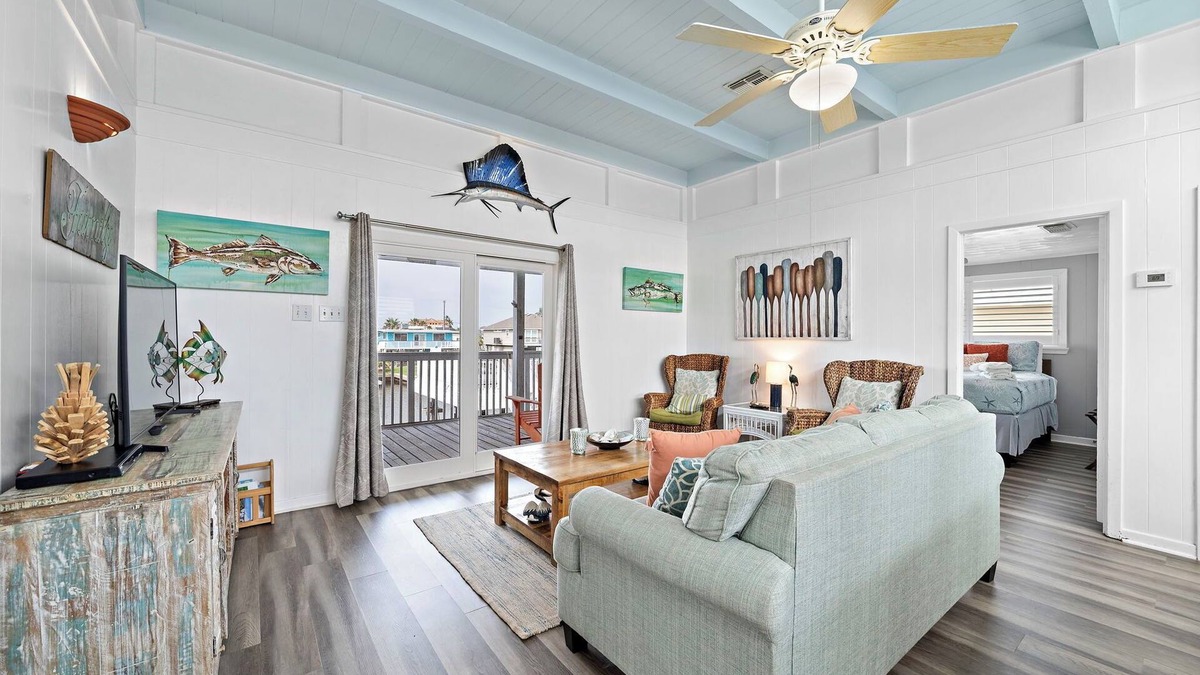 Galveston House | Sea Isle Subdivision-Easy BreezynEnjoy Fishing or the Beach at this property.