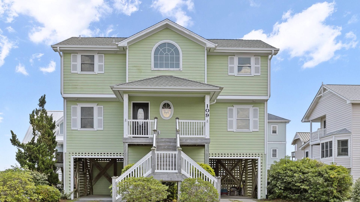 Village of Stump Sound House | Sea La Vie | Oceanfront + Community Pool!