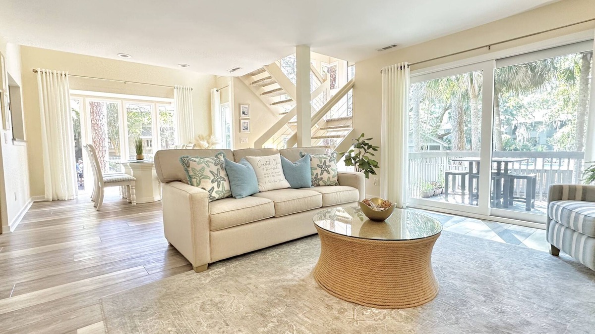 Sea Pines Villa | SEA PINES : Coastal Chic at Inland Harbour - luxury 2 br/2ba villa awaits!