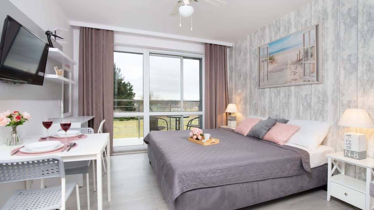 Jastrzebia Gora Apartment | Sea Power Horyzont 14 | Lovely Studio | WiFi