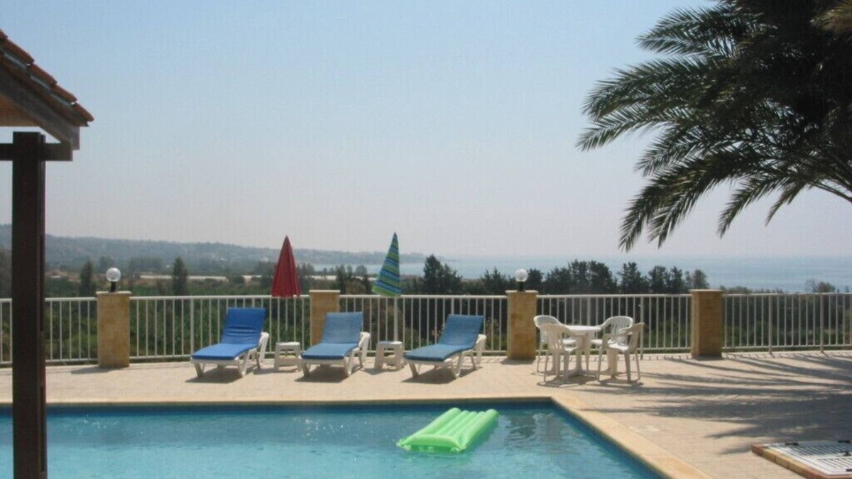 Pegeia Villa | Sea view, Bungalow, en-suite, Coral Bay, disable friendly, private