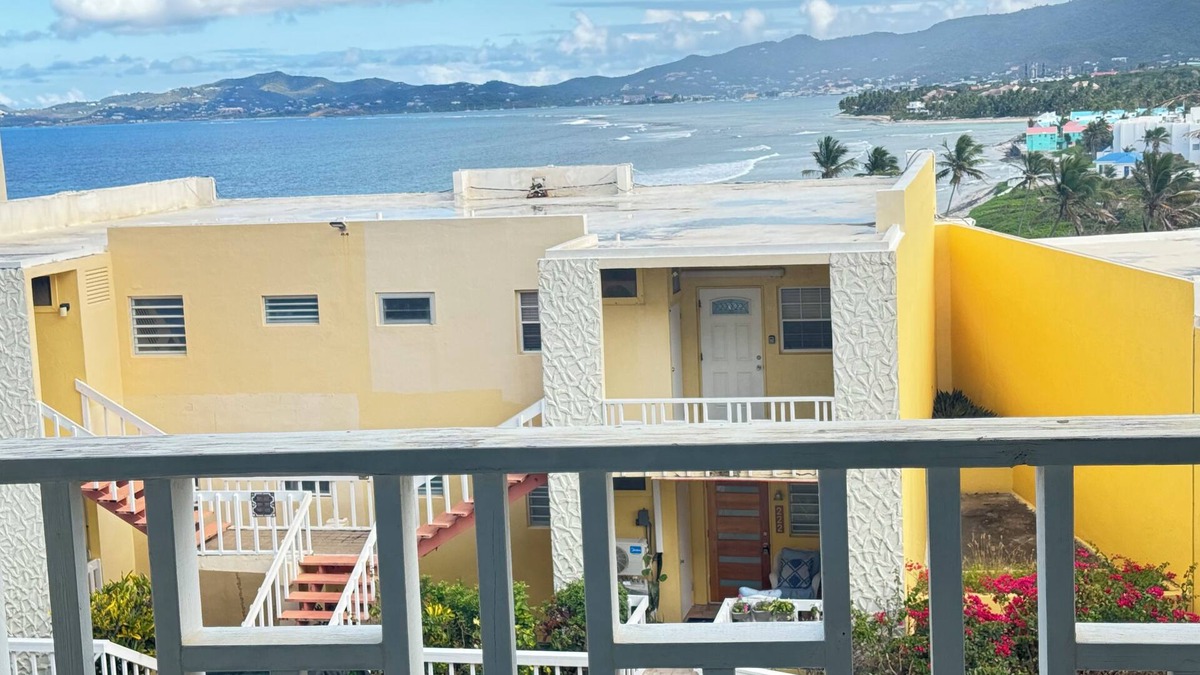 Estate Saint John Apartment | Sea view Condo in Christiansted, gated complex with lots of privacy for getaways