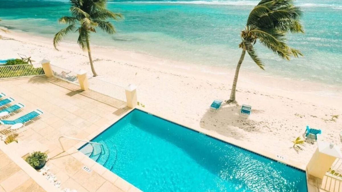 Bodden Town Condo | Seabreeze Villas, Superb Beachfront Views from 229/night. Rental Car Included!